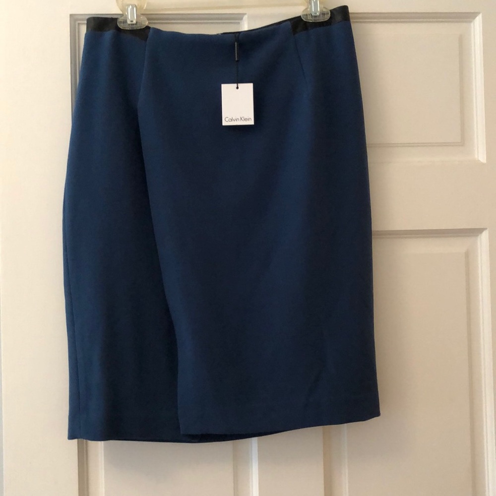 Calvin Klein knee length skirt new with tags.